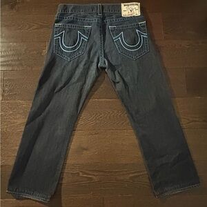 True Religion Dark Blue Straight Jeans